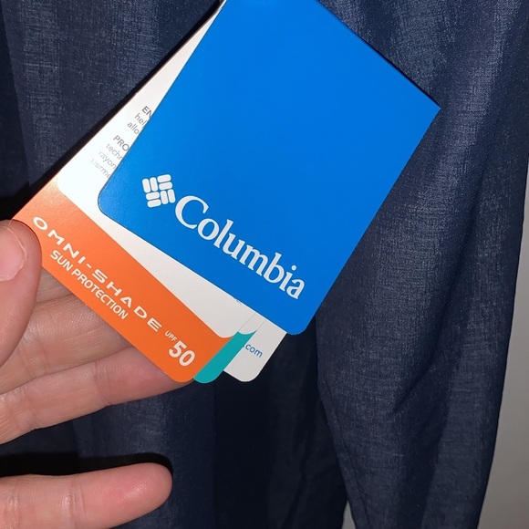 Mens NWOT XL columbia button down longsleeve - Picture 2 of 4